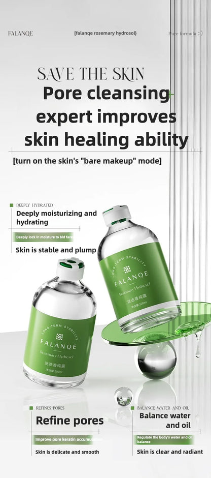 Rosemary Hydrosol essence Moisturizing Serum Fade Fine Lines Facial Moisturizing brightning Anti Aging Firming Skin Care