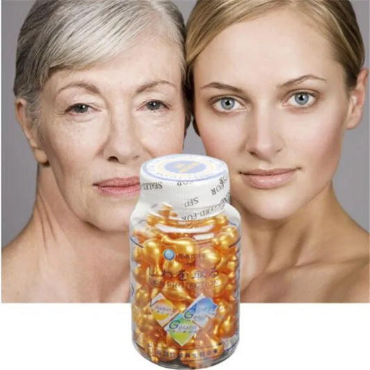 Vitamin E Anti-Wrinkle Serum Firming Fade Fine Lines Brightening Tighten Saggin Repair Deep Hydration Anti Aging Korean Skincare