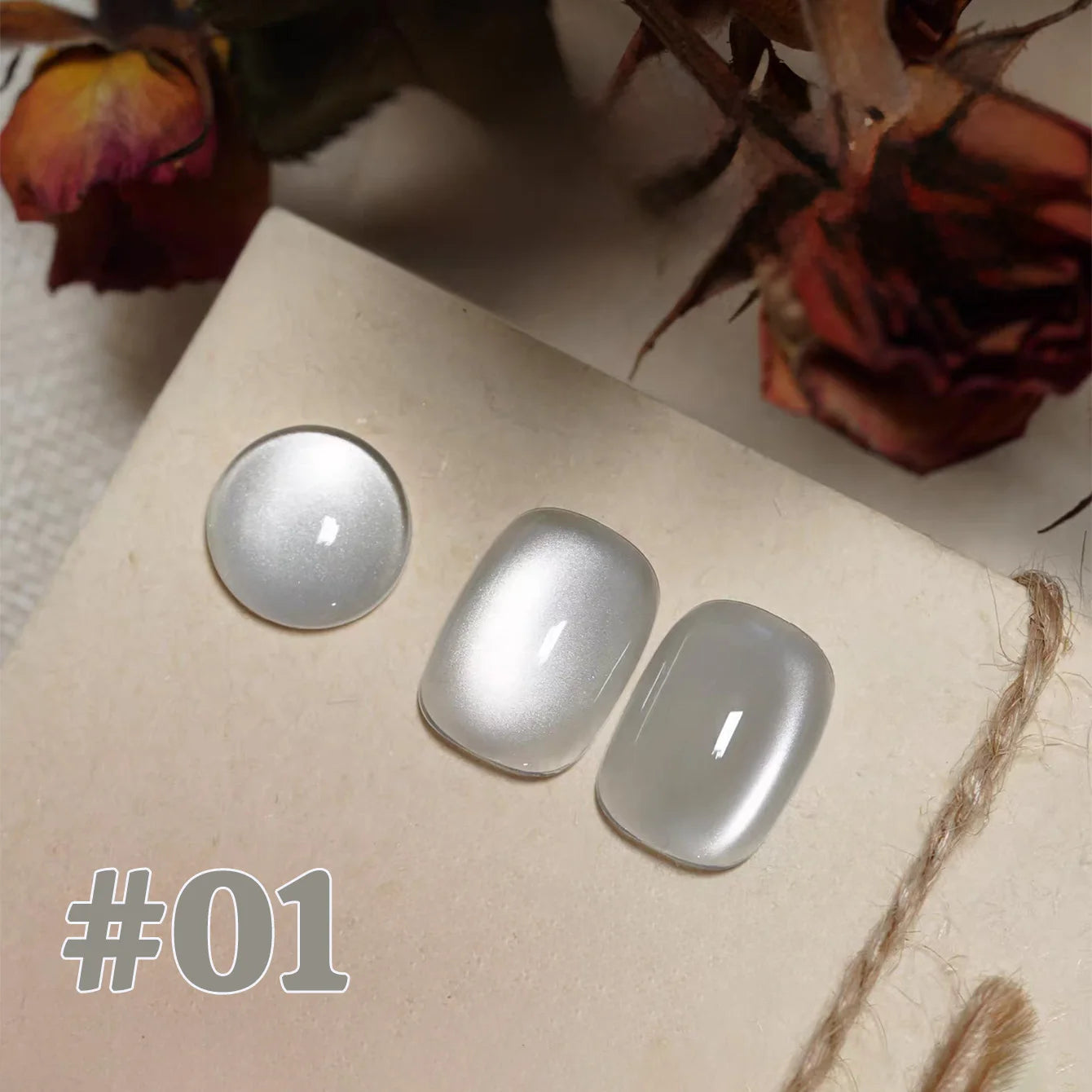 10ML 1-21PCS 2025 Autumn New Emerald Green Magnet Cat's Eye Gel Nail Polish Green Whitening Glass Bead Cat Eye Nail Polish