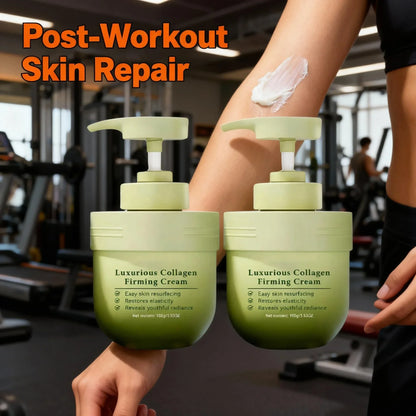 Deep Nourishing Collagen Body Treatment Cream - 3-Pack Set to Revive Dull, Dry & Rough Skin for All-Over Softness & Radiance.
