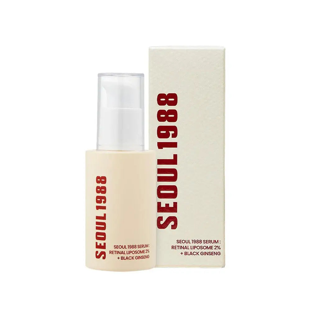 Seoul 1988 Eye Cream Niacinamide Retinoic Acid Ginseng Essence Firm Cream Lighten Fine Lines Deep Moisturizing Care Essence Set
