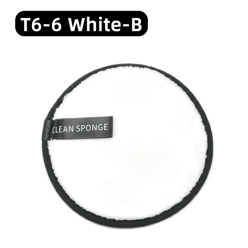 OGEYERO Reusable Makeup Remover Pads Cotton Wipes Microfiber Make Up Removal Sponge Cotton Cleaning Pads Tool