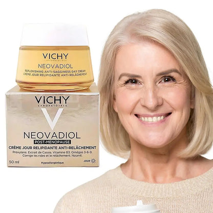 VICHY Menopause Night Cream Day Cream Effective Facial Firming Deep Moisturizing Nourishing Reduce Fine Lines Face Skin Care