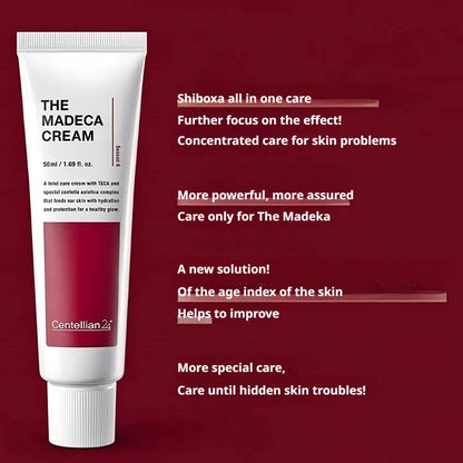 50ml Korean Centellian Madeca Cream 24-hour Moisturizing & Brightening Repair Cream Madeca Soothing Moisturizer Korean Skincare