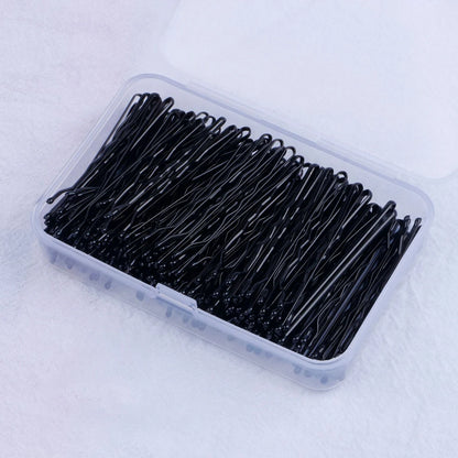 150pcs Women Solid Casual Bobby Pin Box Set For Daily Life Pins Female Hair Clips For Makeup Tools Hair Styling Accessories