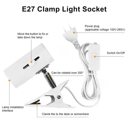 18LEDs 54W Red Light Therapy Lamp with Holder 660nm+850nm Near Infrared Dual- Wave Bulb for Skin and Body Care, Pain Relief