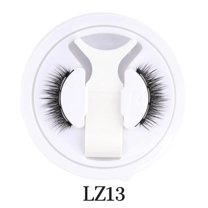 Hot Sale Magnetic Eyelashes 3D Natural False Eyelashes Handmade Faux Mink Lashes No Glue Needed Eyelashes with Magnetic Tweezers