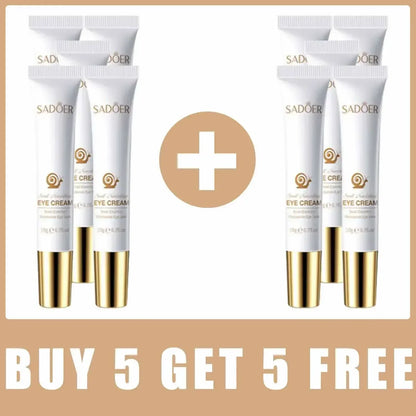 Instant Eye Bag Removal Cream Collagen Removal Wrinkles Lifting Fade Fine Lines Moisturizing Brightening Anti Puffiness Eye Care