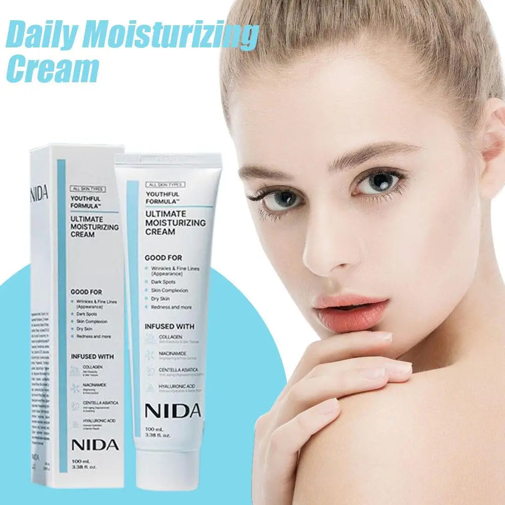 NIDA Peptide Propolis Revitalizing Serum Reduce Dryness Eye Cream Repair Damage Moisturizing Gentle Nourishing Skin Care Cream