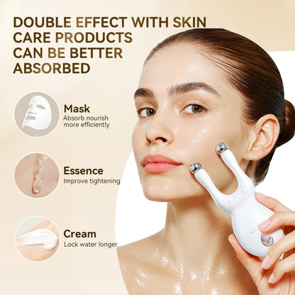 ANLAN Eye Acupoint Massager Nose Facial Lifting 7 Color LED Light Therapy Skin Care Reduce Puffiness Anti-Aging Tightening Skin