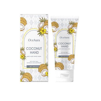 Coconut Hydrating Hand Cream Nourishing Rejuvenating Moisturizing Brightening Smoothing Soothing Anti Cracked Repair Hand Cream