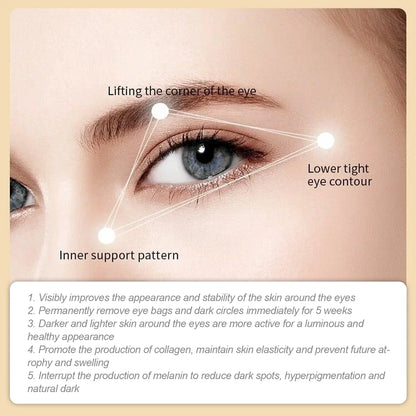 24k Gold Collagen Eye Patches Reduce Fine Lines Eliminate Puffiness And Dark Circles Tighten And Firm The Delicate Eye Area