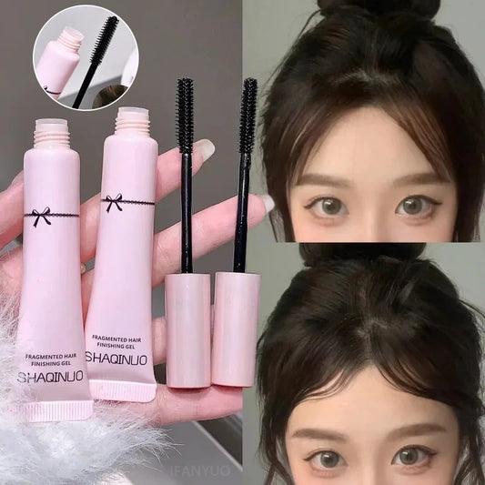 Hair Wax Stick Styling Gel for Smooth Out Frizzy Hair Shaping Transparent Non-greasy Finishing Gel Styling Hair Mess Fixed Gel