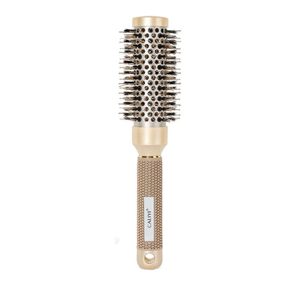 4 Sizes Heat Conductive Aluminum Barrel Volumizing Curling Styling Brush with Air Vents Thermal Ceramic Boar Bristle Hair Brush