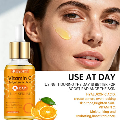 SUYARUN 24H Hydrating Serum ACHS 4-Piece Set – All-Day Moisturizing Facial Essence with Hyaluronic Acid & Vitamins | Anti-Aging