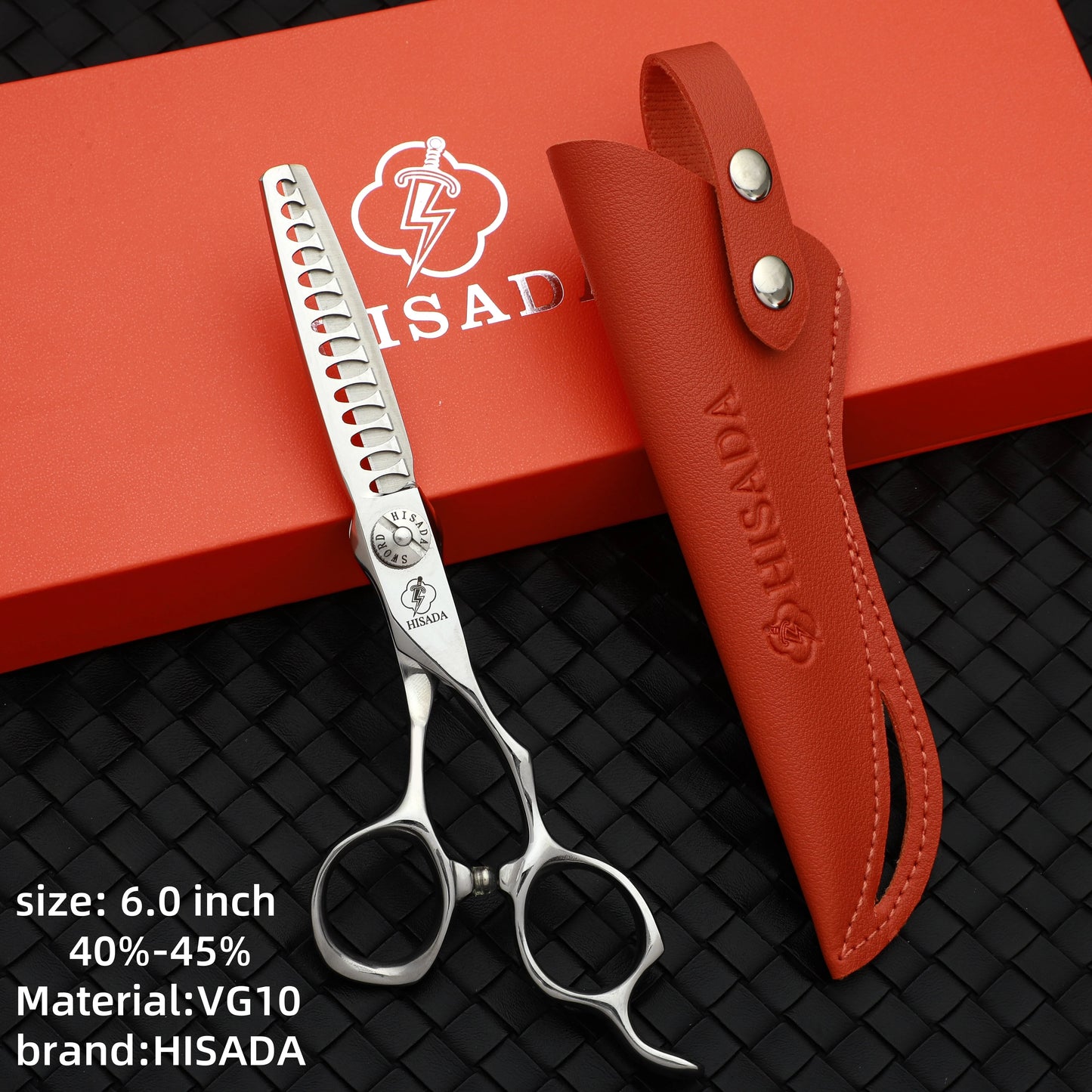 HISADA tijeras barbero profesional 6.2/6.7 inch friseur zubehör VG10 Material hair scissors Professional scissors