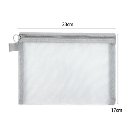 1/3pcs Mesh Clear Cosmetic Bags Small Large Black Makeup Bag Portable Travel Toiletry Organizer Case Lipstick Storage Pouch