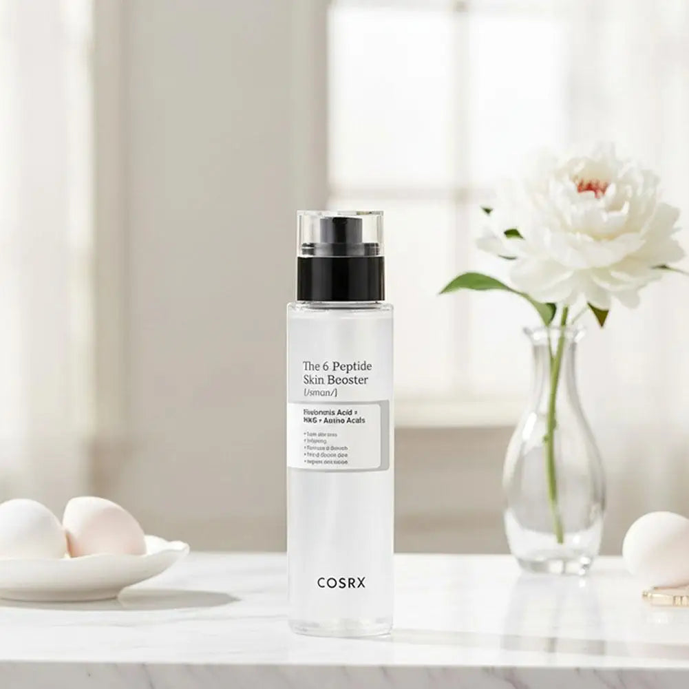 COSRX The 6 Peptide Booster 150ml Firming Brightening Face Essence Niacinamide Hyaluronic Acid All Skin Types Care