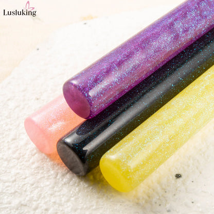 DIY Nail Art 5-Petal Dotting Tool Flower Creator 1.8mm Fine Tip Rhinestone Pickers Glitter Handle Manicure Nail Tools Brushes