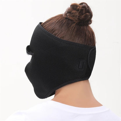 Electric Face Mask Heating Pad  Heat with 3 Temp Settings Headache Mask Sinus Pressure Relief Migraine Tension Headache Relief