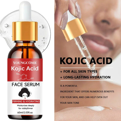 YOUNGCOME Kojic Acid Essence Moisturizing Facial Essence Face Care Skin Care Essence  Anti-Aging Face Serum Skin Care Products