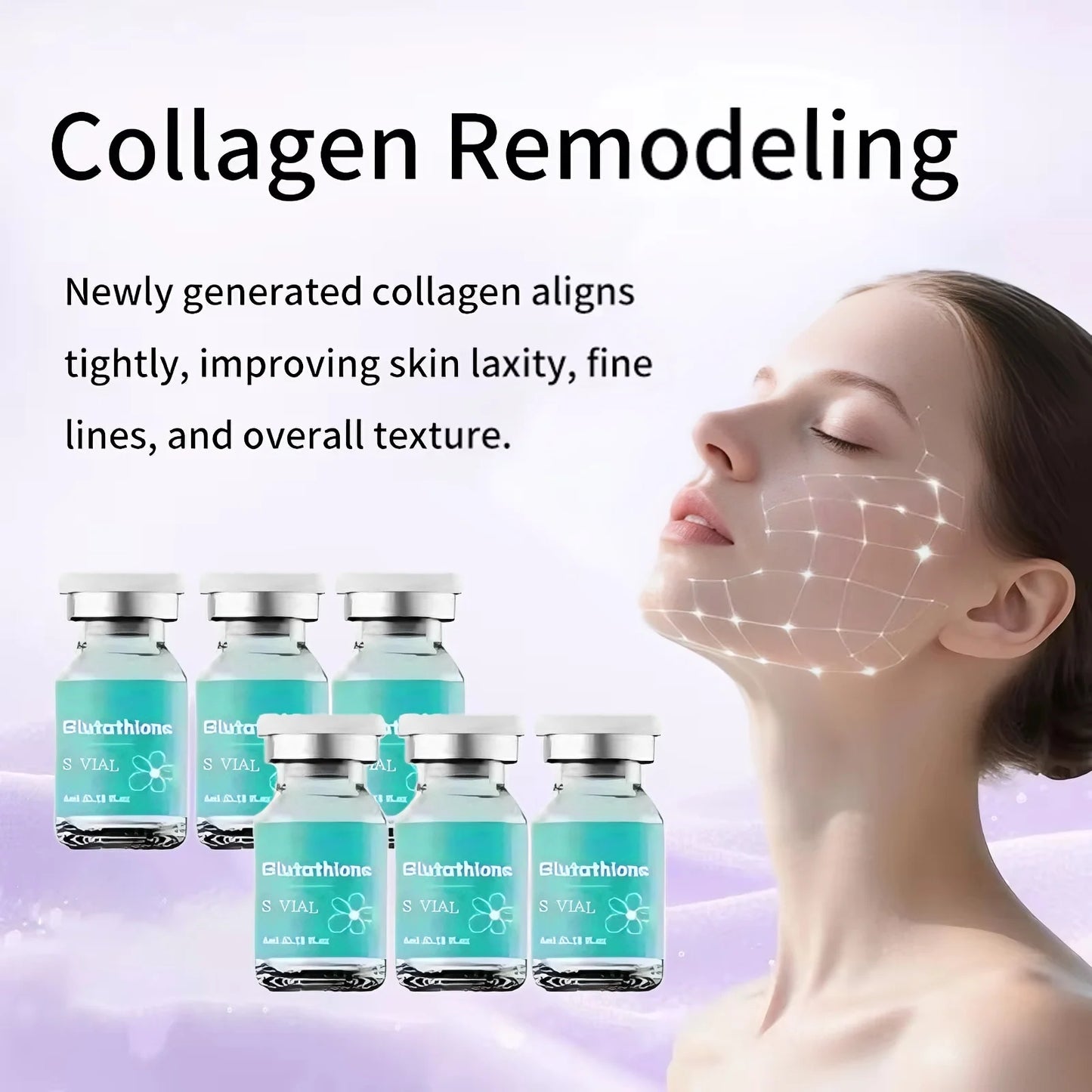 For High-End Anti-Wrinkle & Pore-Refining Essence Set, Fast Absorption, Helps Reduce Visible Aging Signs