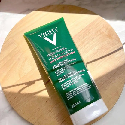 Vichy Green Anti-acne Gel Cleansing Pores Brightens Skin Long-lasting Moisturizing Improvement Skin Anti-acne Purification Gel