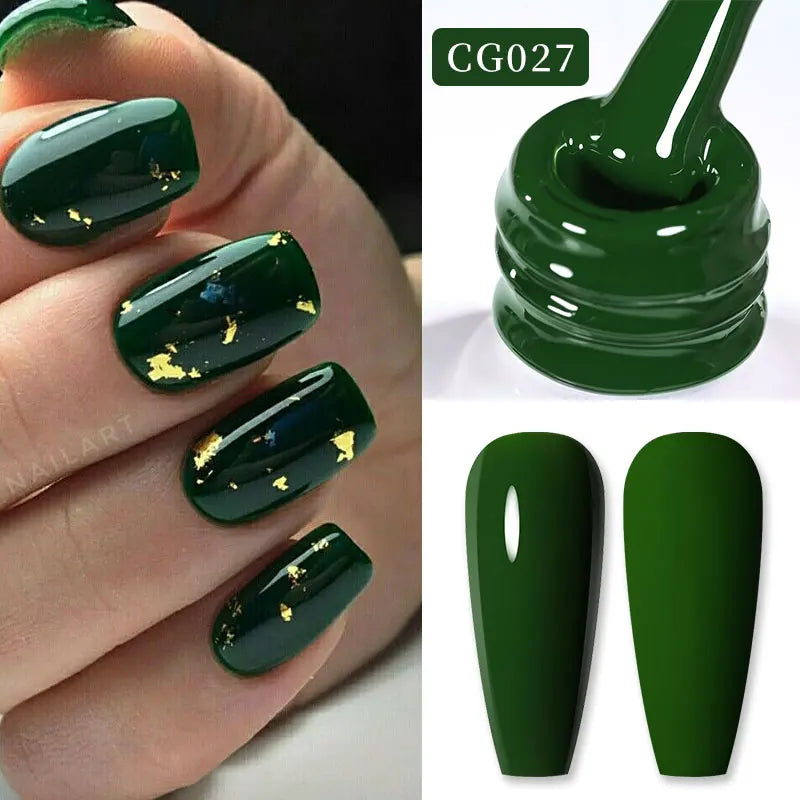 BORN PRETTY 10ml Nude Pink Gel Nail Polish Varnis Semi Permanent Nail Gel Varnish Soak Off UV Gel for Valentine's Day Gift Nails