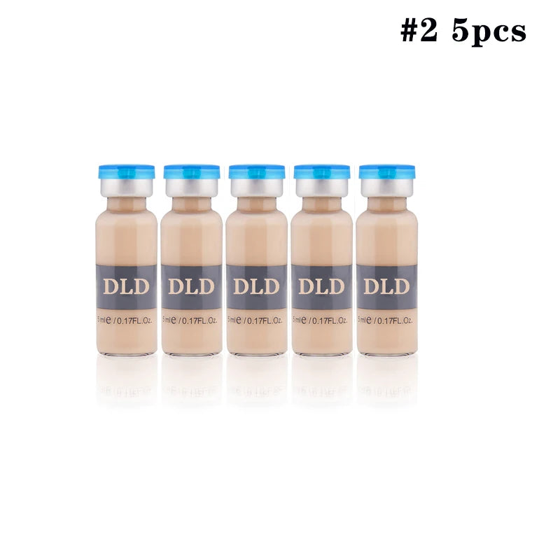 5ml BB Cream Glow Serum Starter Kit Niacinamide/Peptide Facial Foundation Cream Treatment Microparticles Moisturizing Skin Care