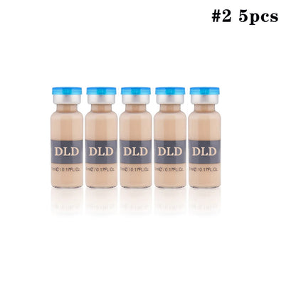 5ml BB Cream Glow Serum Starter Kit Niacinamide/Peptide Facial Foundation Cream Treatment Microparticles Moisturizing Skin Care