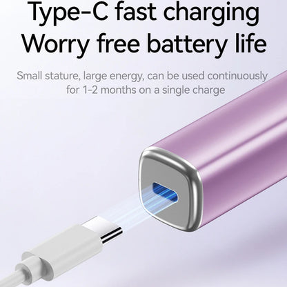 Electric Eyebrow Trimmer Type -c Charging Face Eyebrow Shaver Eye Brow Epilator Nose Hair Trimmer Security Painless Beauty