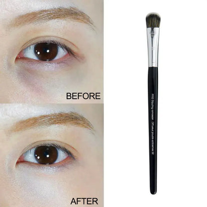 52# Facial Concealer Makeup Brushes Flat Head Nose Shadow Brush Quality Professional Beauty Makeup Tool Supplies Wholesale