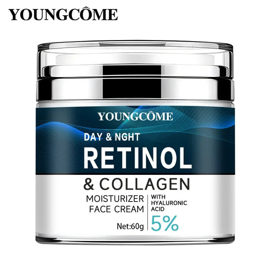 YOUNGCOME Face CreamCollagen Hyaluronic Acid Skin Care Anti-Wrinkle Moisturizing Anti-Aging Night Shrink Pores Whitening Smooth