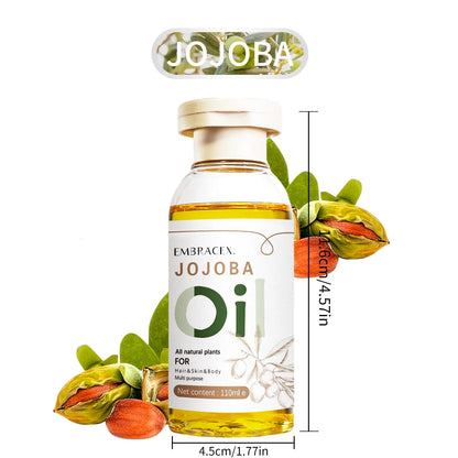 110ml Skincare Haircare Jojoba Coconut Olive Rosehip Carrier Oil Essential Oils Base Oil Massage Oil Natural Ingredients