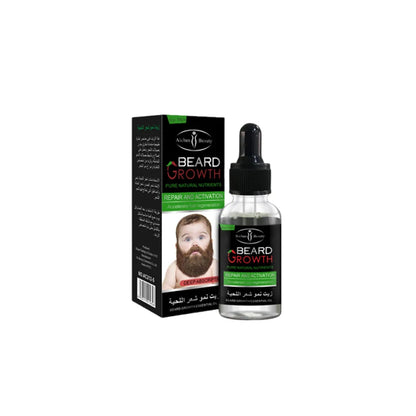 Beard Growth Oil Beard Wax Balm Hair Loss Products Leave-In Conditioner for Groomed Chest Hair Moustache Oil Beard Care 30ml