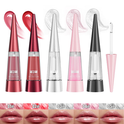 Lip Plumper, Moisturizing, Transparent, Lip Gloss, Stocking Stuffers, Fragrance-free, Korean Cosmetics