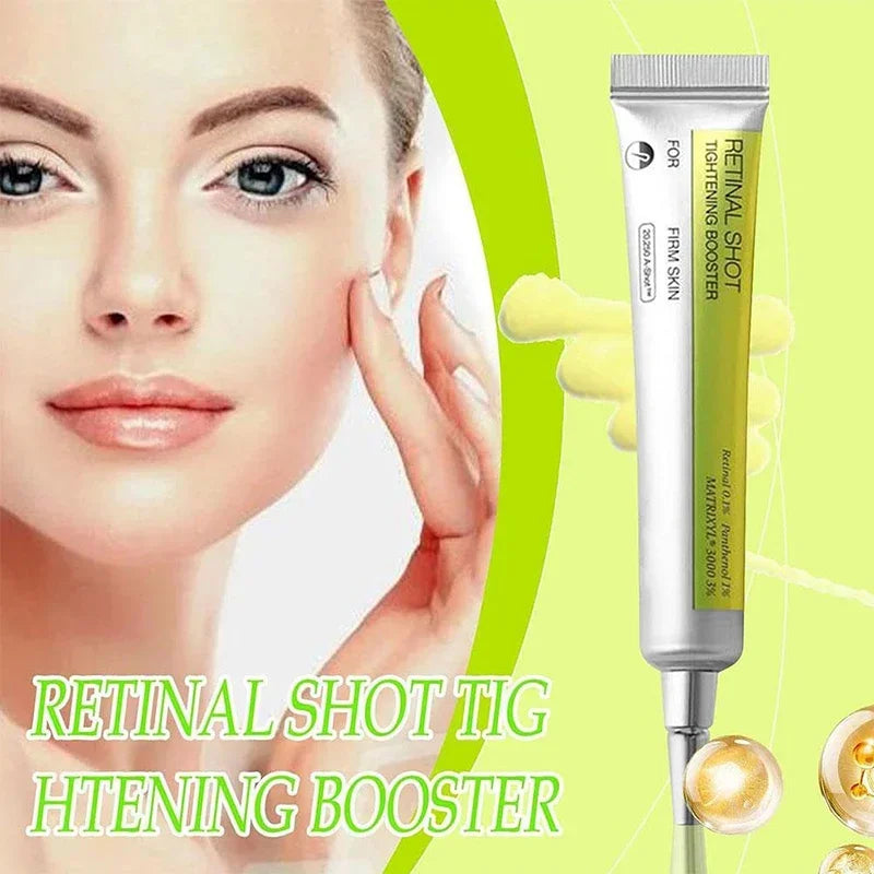 Hot Retinol Shot Eyes Booster Cream Korea Vitamin A Facial Skin Care Serum Elastic Firm Smooth Skin Face Serum Gentle Hydration
