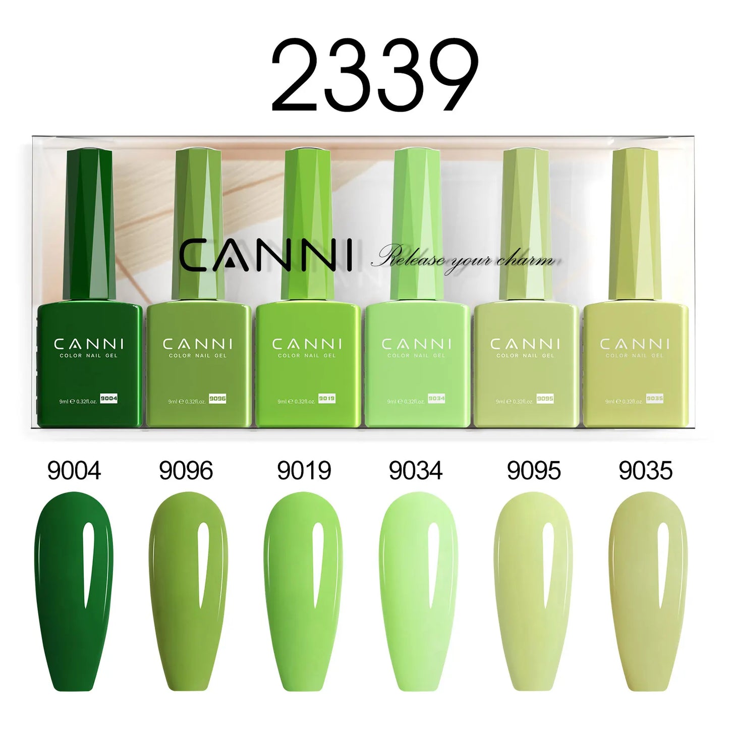 9ml CANNI TPO FREE HEMA FREE Ultra Consistency Nail Gel Polish Set Round Brush Semi Permanent Soak Off UV LED Gel Nail Kit