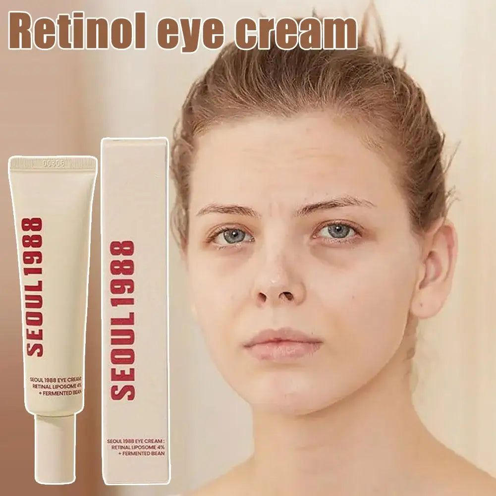 Seoul 1988 Eye Cream Niacinamide Retinoic Acid Ginseng Essence Firm Cream Lighten Fine Lines Deep Moisturizing Care Essence Set