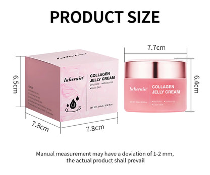 Anti Aging Collagen Face Cream 100ml Niacinamide Moisturizer Hydrating Gel For Tightening Soothing Firmness Skincare