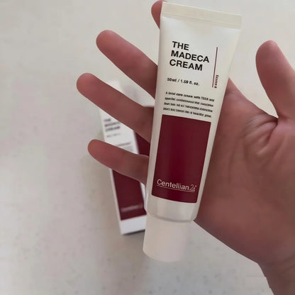 Centellian 6th Generation The Madeca Cream, Active Whitening, Antioxidant, Long-lasting Hydrating, Repairing Dry Skin, Skincare