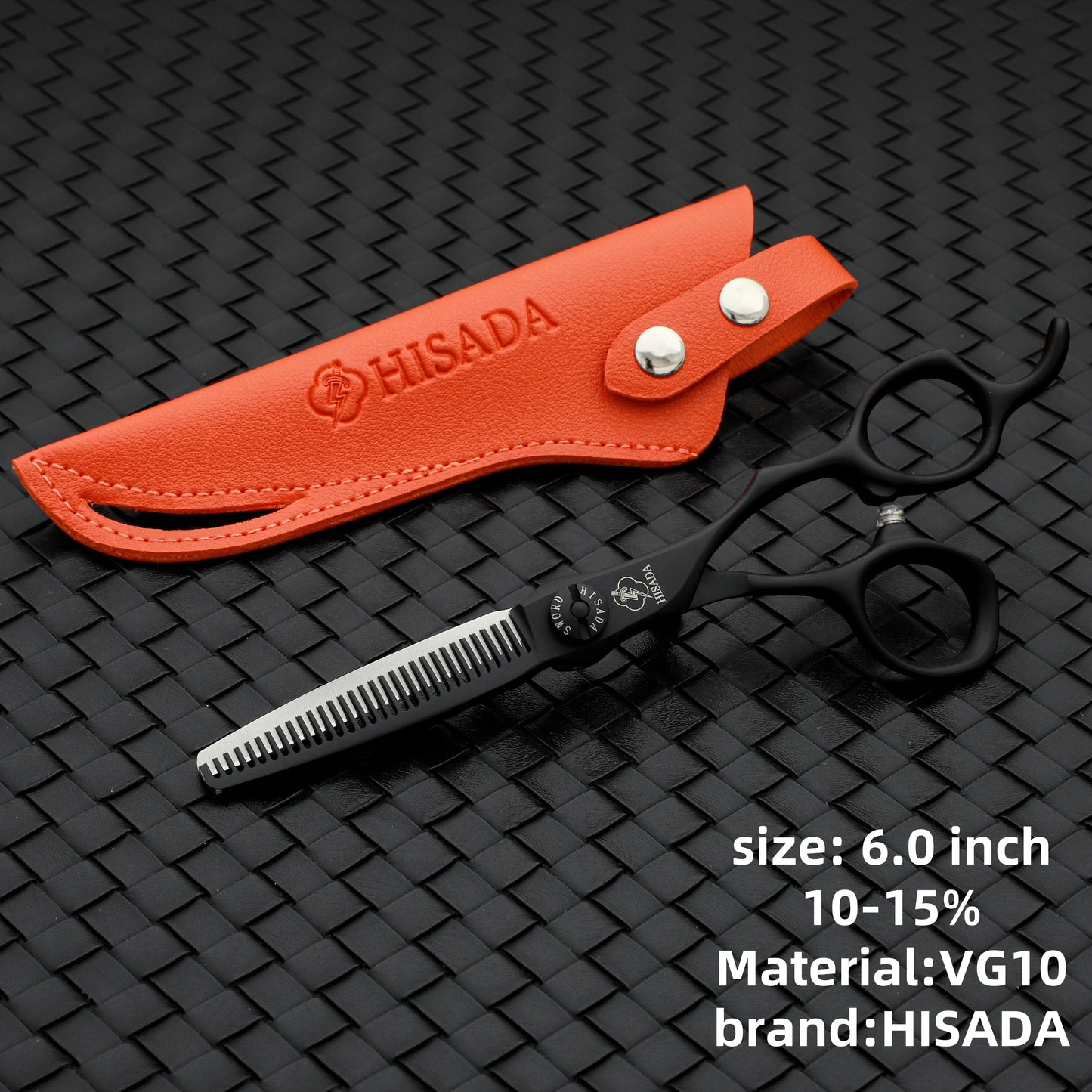 HISADAHairdressing scissors 6.2 6.7 7.0 inch Hair scissors VG10 Steel High-end Barber scissors advanced Hairdressing scissors