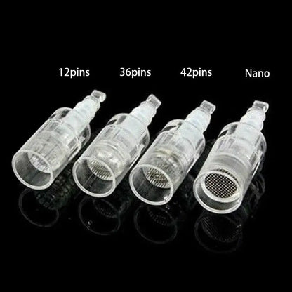 50Pcs Dr Pen N2/MYM/M5/M7 Needle Cartridge For Dr Pen Machine Replace 9pin/12Pin/36Pin/Round Nano microneedling