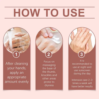 Retinol Hand Cream Firming Hand Lotion Retinol Moisturizer For Aging Dry Cracked Hands Hydrates & Soothes Dry Hands Non-Greasy