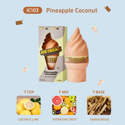 Cute Ice Cream Sweet Perfume Lasting Fresh Vitality Ladies Charm Eau De Toilette Couple Dating Romantic Fragrance Spray
