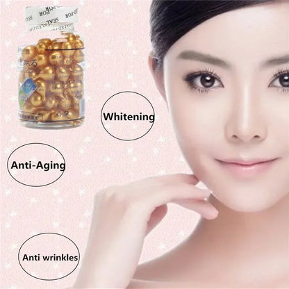 Vitamin E Anti-Wrinkle Serum Firming Fade Fine Lines Brightening Tighten Saggin Repair Deep Hydration Anti Aging Korean Skincare
