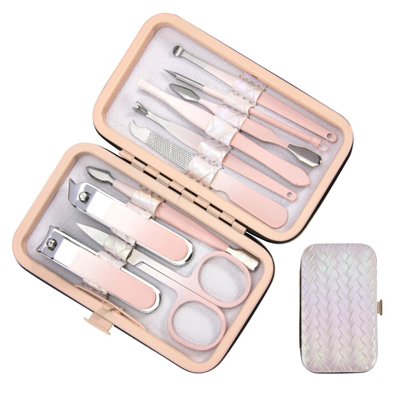 New Nail Clipper Set Nail Clipper Full Set Of Tools Manicure To Remove Dead Skin Diagonal Nail Pliers Manicure Nail Nails 18 Pie
