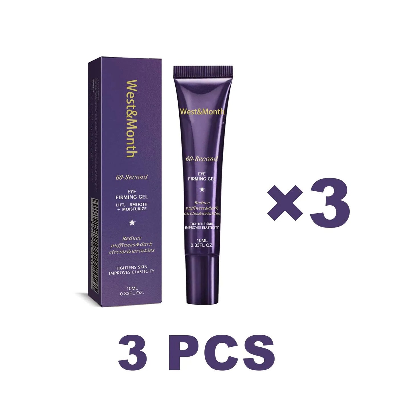 Instant Eye Bag Removal Cream Retinol Anti-Wrinkle Firming Skin Fade Fine Lines Anti Dark Circle Puffiness Brighten Eye Care Gel