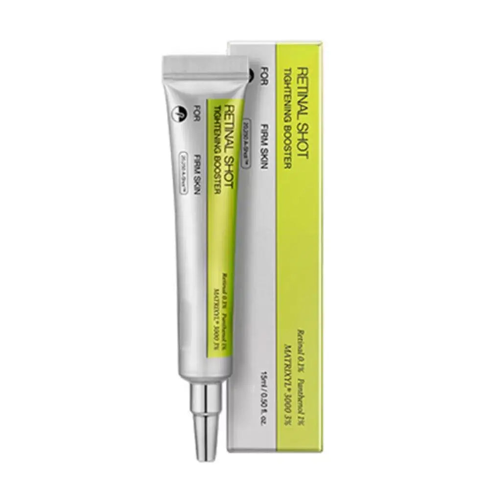 Retinol Shot Eye Essence Serum Long Lasting Moisturizing Dark Circles Wrinkles Smoothing Gentle Non Irritating Eye Skin Care