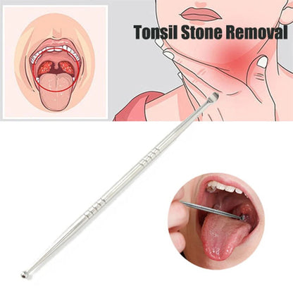 Hot 1Pc Tonsil Stone Removal Stainless Steel Remover Ear Wax Remover Tool Mouth Cleaning Care Tools Health Care